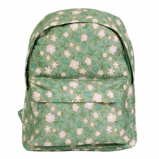 Mochila infantil Flores verdes Blossom