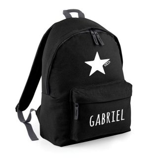 Mochila Escolar personalizada negro