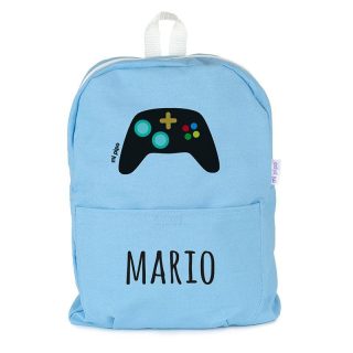 Mochila infantil lona gamer Mi Pipo