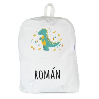 Mochila infantil lona dino Mi Pipo
