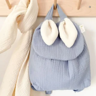 Mochila para bebé orejas de conejito