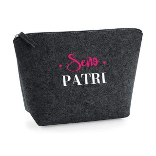 Neceser Shopper fieltro antracita seño