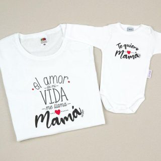 Camisetas Mama/Hijo El amor de mi vida
