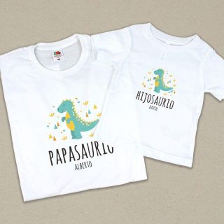 Pack Papá-Hijo/a Papasaurio hijo
