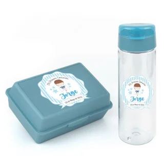 Pack Almuerzo Infantil Detalle comunion Azul