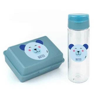 Pack Almuerzo Infantil Personalizado osito