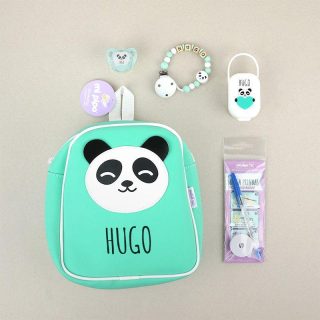Pack Guardería panda menta Mi Pipo