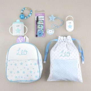 Pack Guardería estrellas celeste Mi Pipo