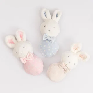 Sonajero Peluche Bebé Conejito Colores