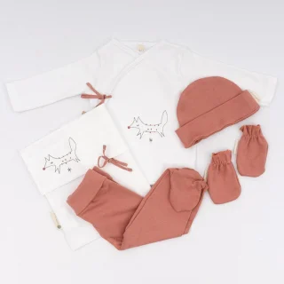 Primera Puesta Bebé Paritorio coral Bimbi Casual