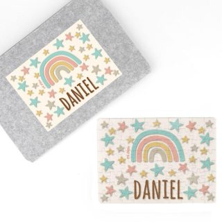 Puzzle Infantil Personalizado Arco Iris