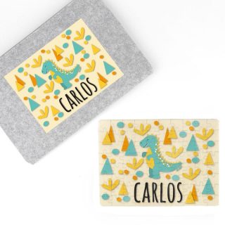 Puzzle Infantil Personalizado Dino