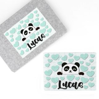 Puzzle Infantil Personalizado Panda