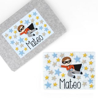 Puzzle Infantil Personalizado Súper héroe