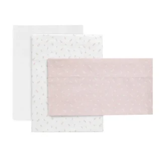 Sábanas Cuna Bebé Estampadas Fresco rosa