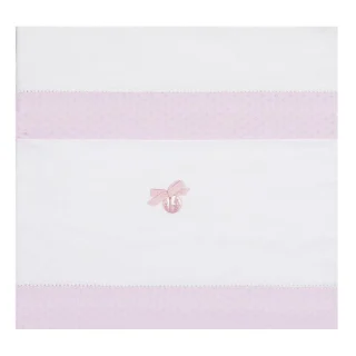 Sábanas Cuna Bebé Algodón Bimbi Class Venecia Rosa