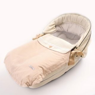 Colcha con saco capazo 3 usos Venecia Camel Bimbi Class