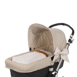 Saco Capazo Bebé Interior A Medida 138 Pelito Camel Bebiti By Nanetes