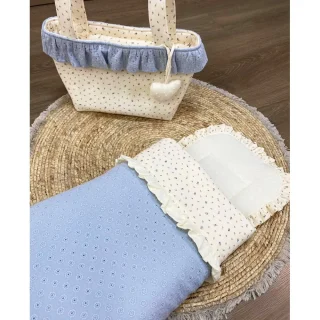 Saco Capazo Calado azulón Nanetes