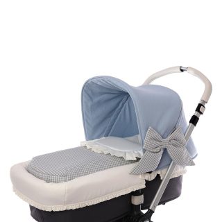 Saco Capazo Bebé a Medida 164 Vichy Bebiti By Nanetes