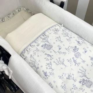 Saco Capazo Toile azul Nanetes