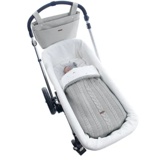 Saco capazo Invierno Punto Bastian Gris Uzturre