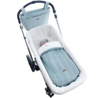 Saco capazo Invierno Punto Bastian Menta Uzturre