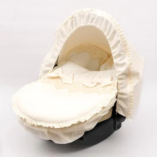 Saco Jane Matrix Beige Puntillas Bebiti Nanetes