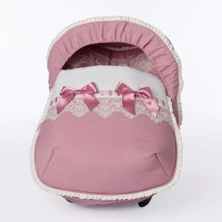 Saco MaxiCosi Clásico Puntillas Maquillaje Bebiti Nanetes