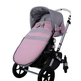 Saco Silla Invierno Paseo Bebé a Medida 113 Puntillas Maquillaje Bebiti by Nanetes