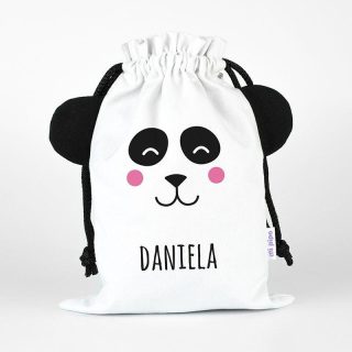 Bolsa Tela Personalizada zoo panda Mi Pipo