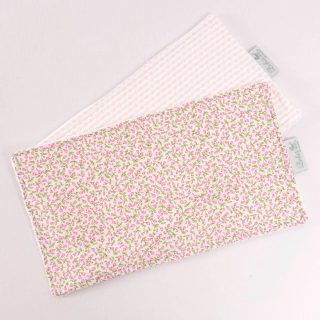 Seca babitas Pack de 2 para Bebé Estampado Niña Flores Rosa 2