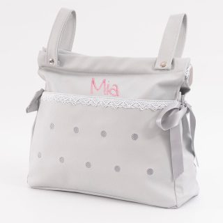 Bolso Panera Carro Bebé Andumodin Polipiel Levante Gris
