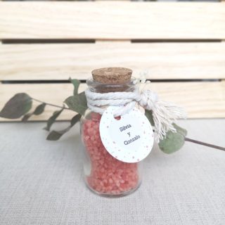 Tarro sales de baño