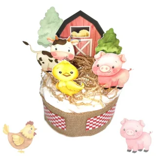 Tarta de Pañales Granja