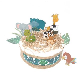 Tarta de Pañales Jungla