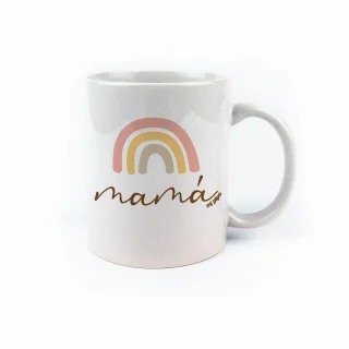 Taza Divertida Mamá Arco Iris