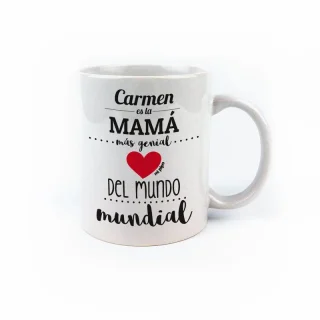 Taza Personalizada La mamá mas genial
