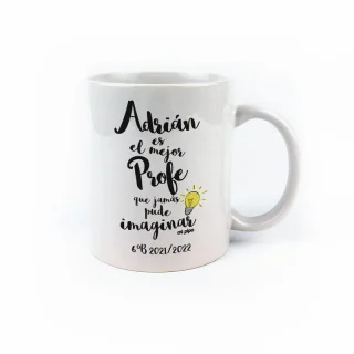 Taza Personalizada el mejor profe imagine