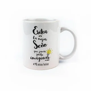 Taza Personalizada la mejor seño