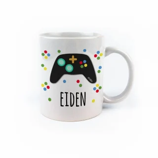Taza infantil personalizada gamer Mi Pipo