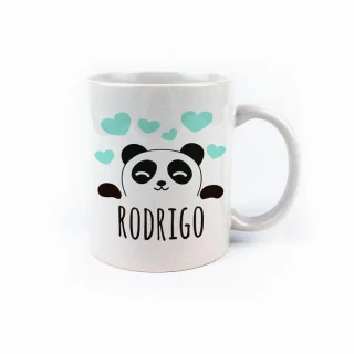 Taza infantil personalizada panda Mi Pipo