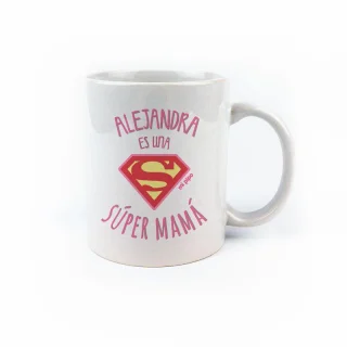 Taza Personalizada Súper Mamá
