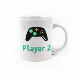 Taza Divertida Player 2 Mi Pipo