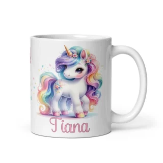 Taza personalizada Unicornio Nanetes