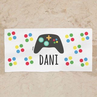 Toalla Ducha Personalizada Gamer