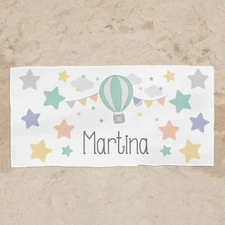 Toalla Ducha Personalizada Globo