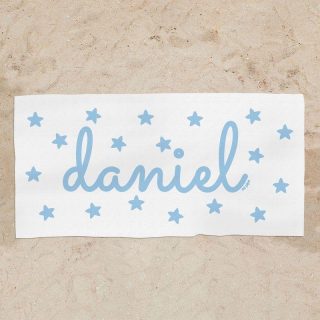 Toalla Ducha Personalizada Estrellitas