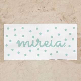 Toalla Ducha Personalizada Topitos