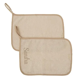 Toalla Guardería pack x2 Lino Nanetes